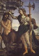 pallade e il centauro Botticelli